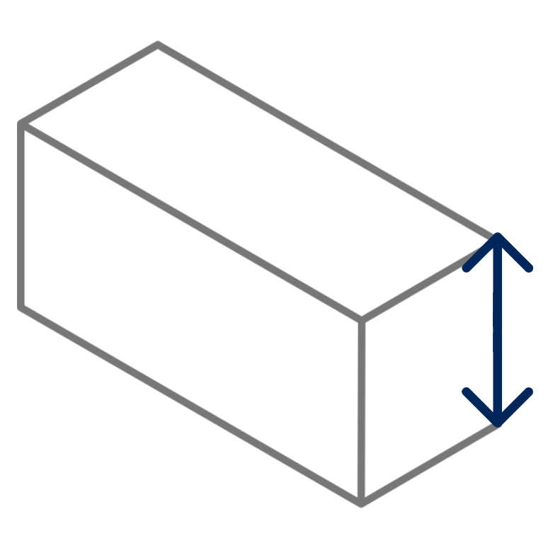 výška boxu