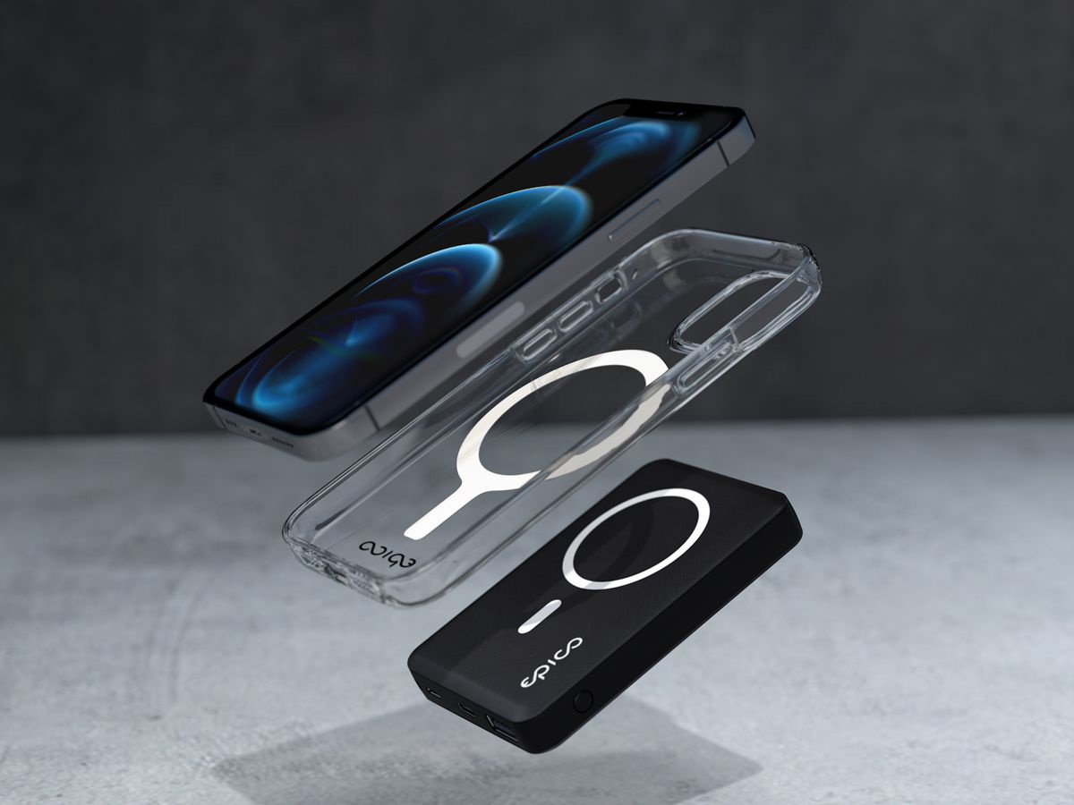 Epico 5000mAh Magnetic Wireless Powerbank