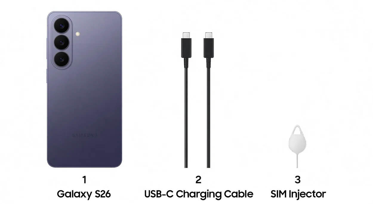 Samsung Galaxy S26 mobile phone