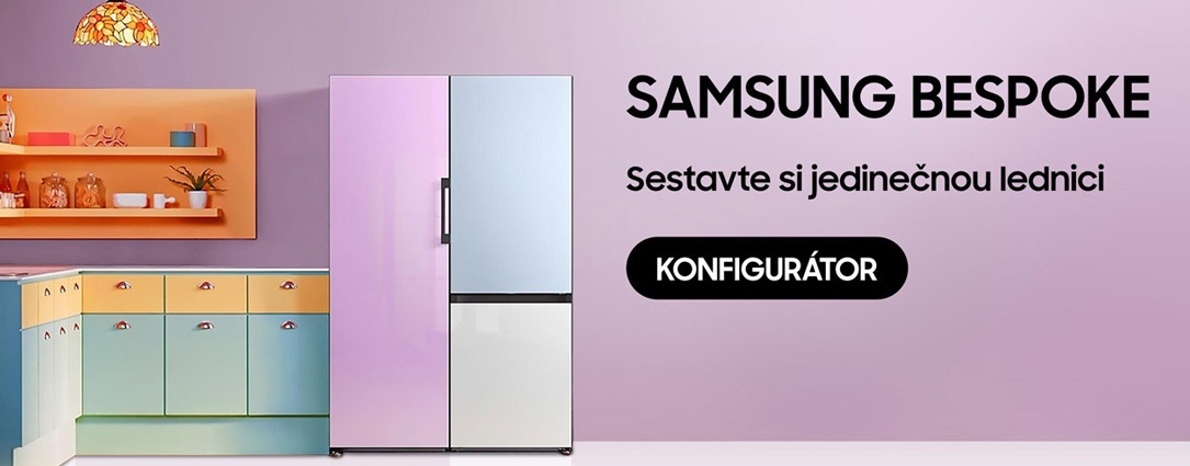 Konfigurovatelné lednice Samsung Bespoke