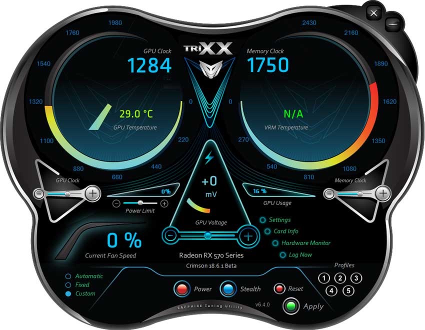 Sapphire Pulse RX 570 4GD5 TriXX