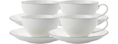 Porcelánové hrnky na Latte macchiato v setu