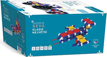 Stavebnica Seva Klasik najväčšia 1162 ks