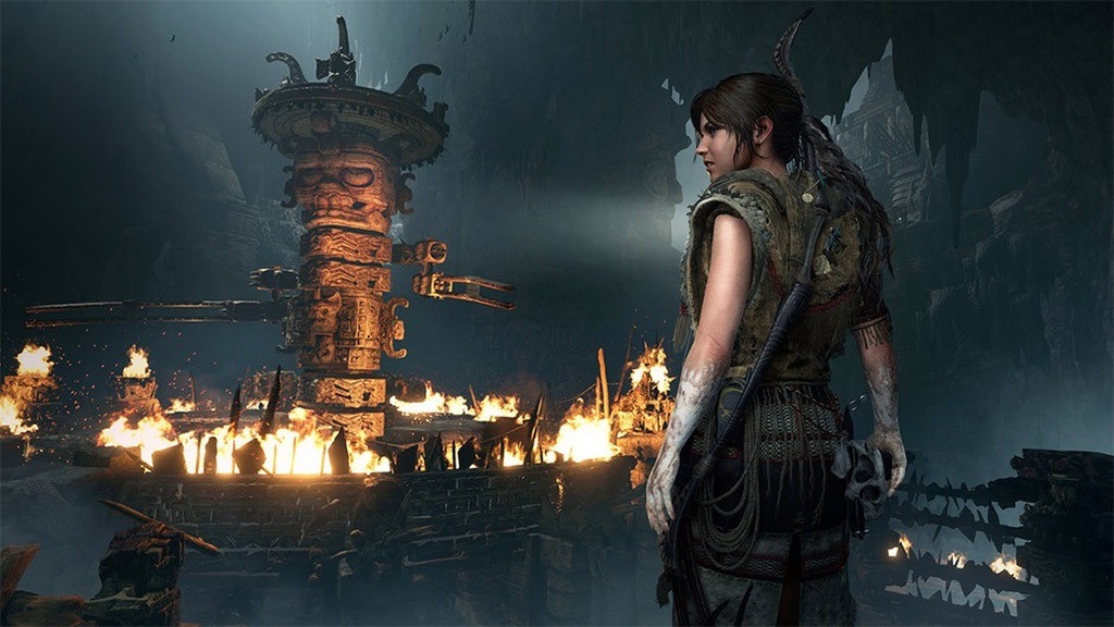 Shadow of the Tomb Raider; screenshot: demo ukázka