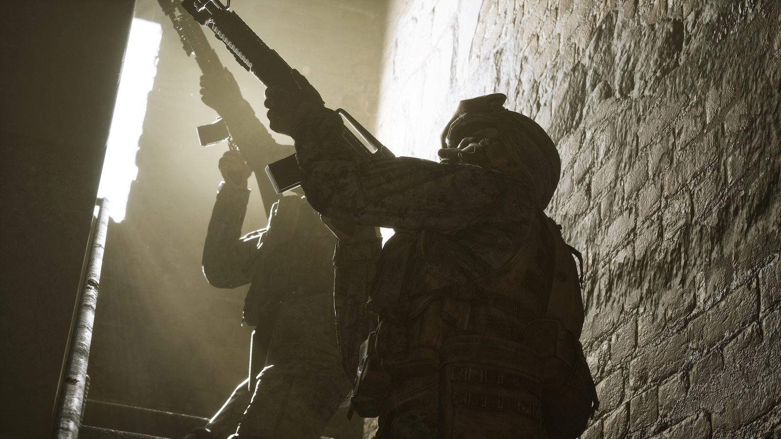 Six Days in Fallujah; screenshot, soldiers
