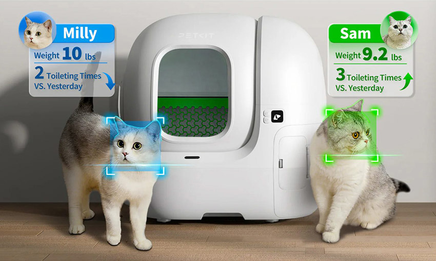 Pet smart toalety