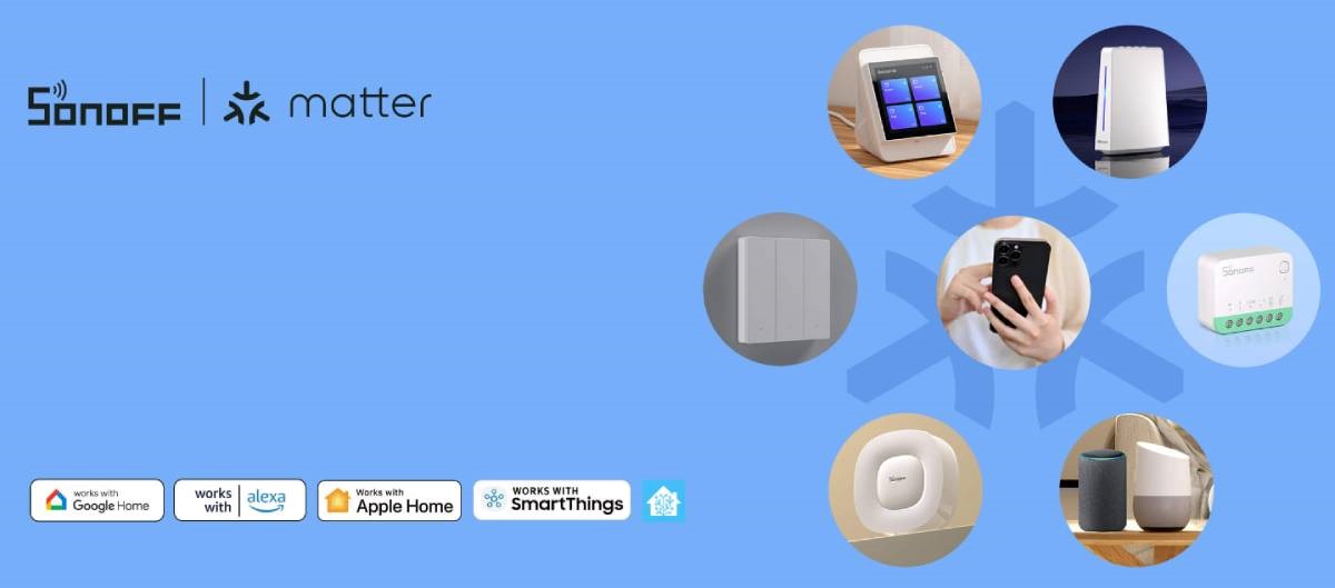 Sonoff und Produkte mit Matter-Unterstützung