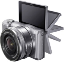 Sony Alpha 5000 selfie camera