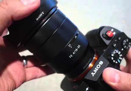Sony Weitwinkelobjektiv für spiegellose Kameras