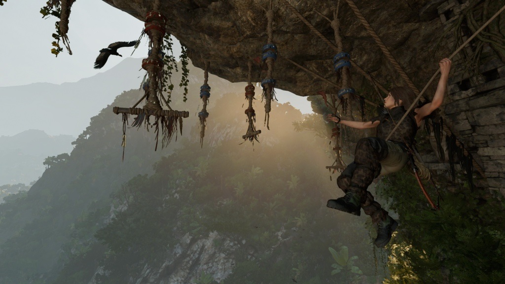 Shadow of the Tomb Raider; gameplay: lano