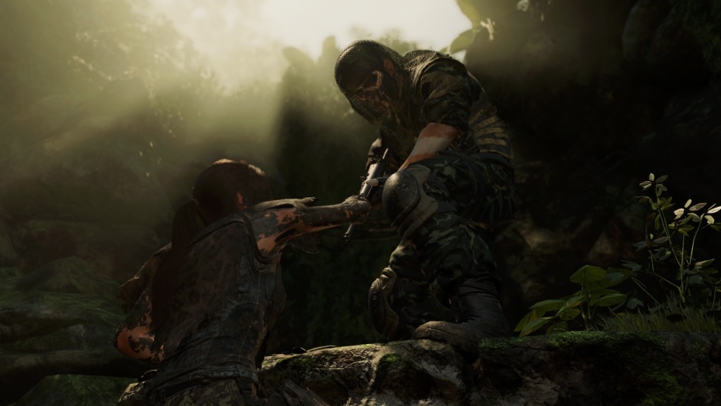 Shadow of the Tomb Raider; gameplay: párání