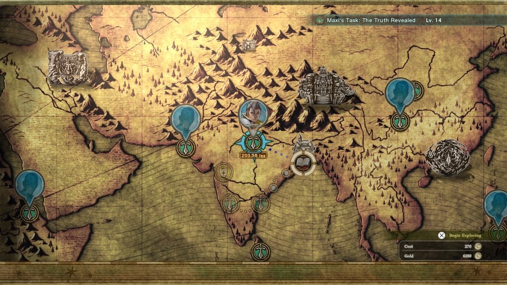 SoulCalibur VI; gameplay: mapa