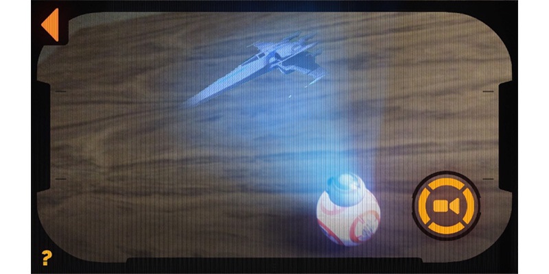 BB-8 App Enabled Droid; application; hologram