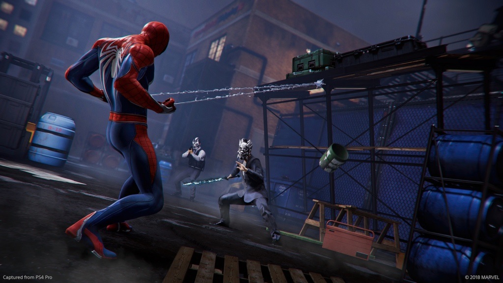 Spider-Man; Wallpaper: súboj, siete