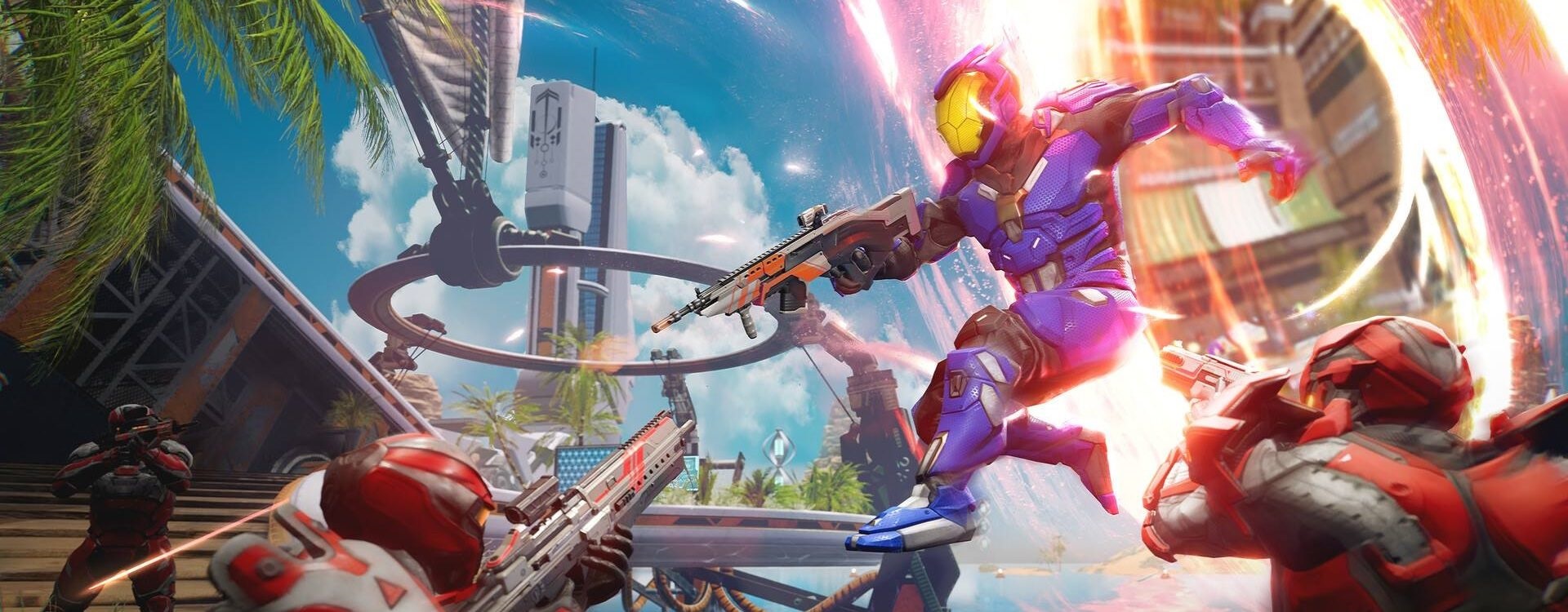 Splitgate; wallpaper: cover