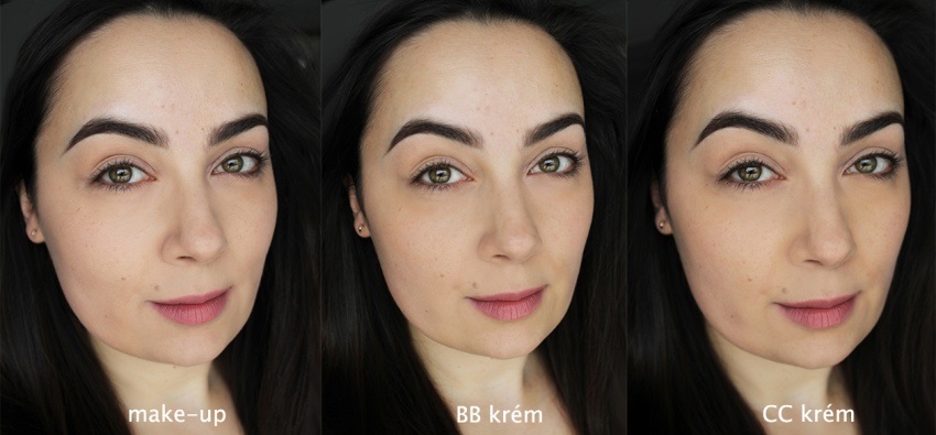 Srovnání make-upu, BB a CC krému