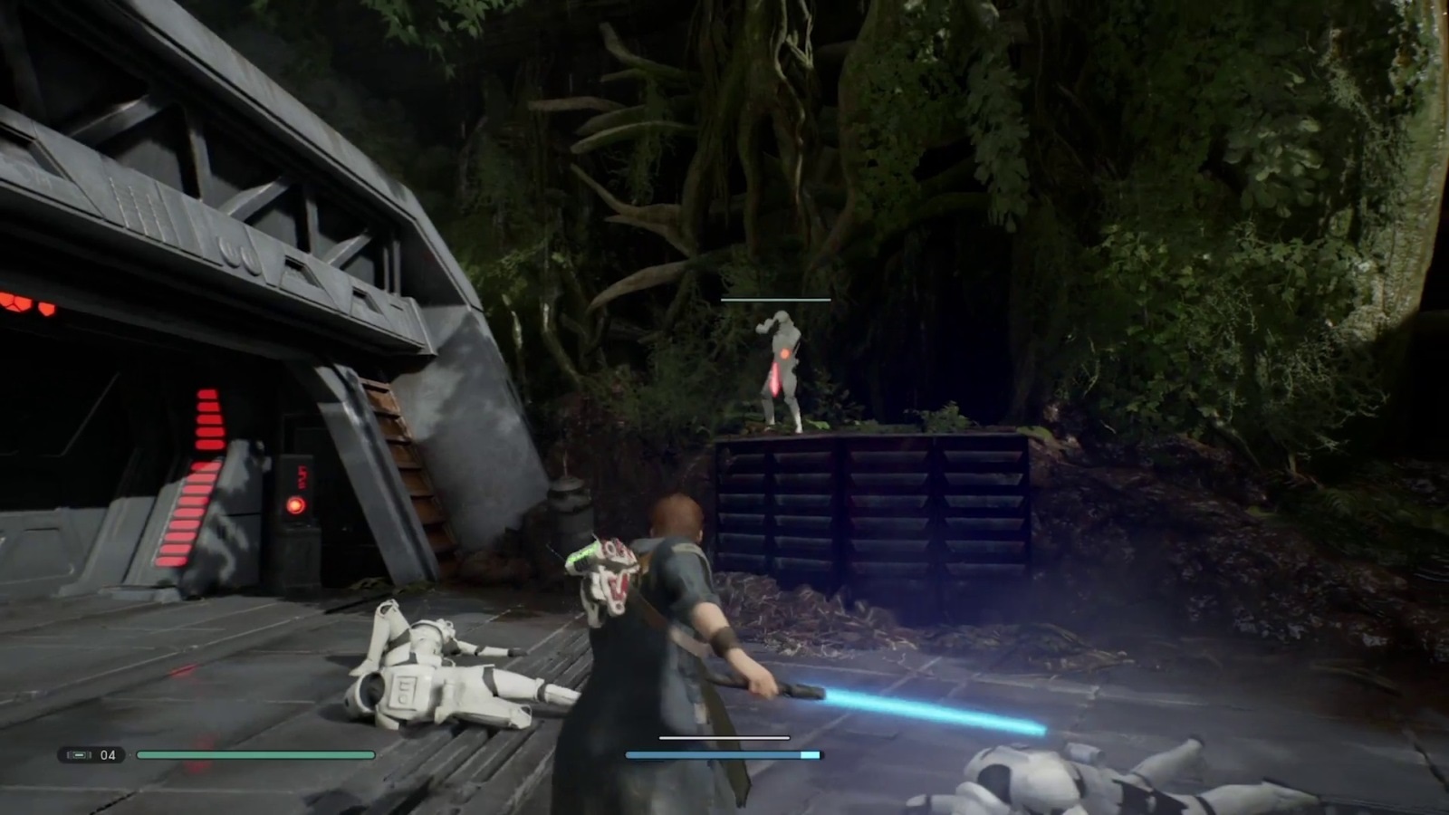Star Wars Jedi: Fallen Order; screenshot: souboják