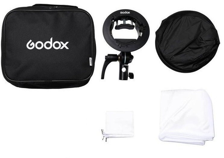 Softbox Godox Quick softbox with 60x60 honeycomb and S2 holder for speedlite flash