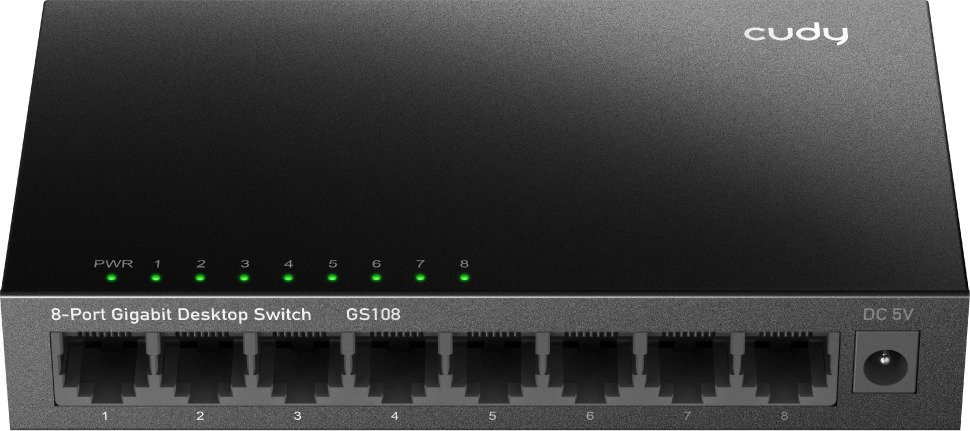 CUDY 8-Port Gigabit Metal switch CUDY 8-Port Gigabit Metal switch