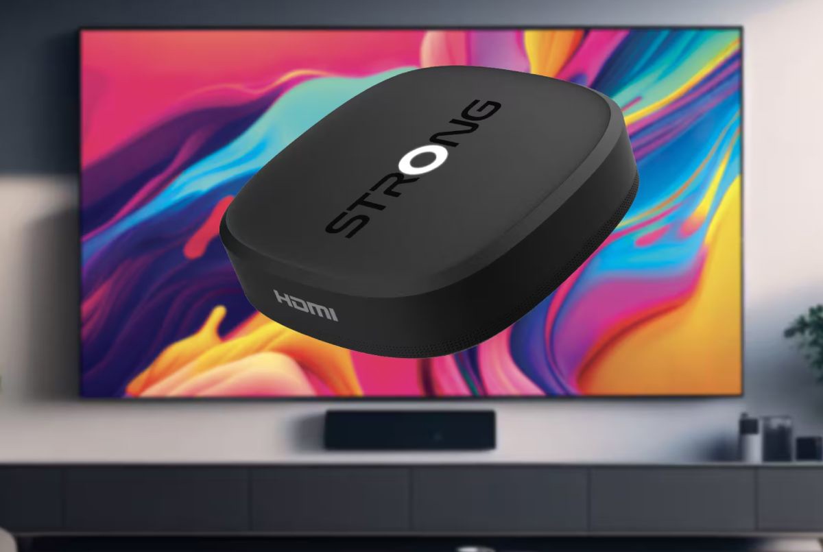 STRONG LEAP-S4 Box Google TV Streaming-Box mit Fernbedienung