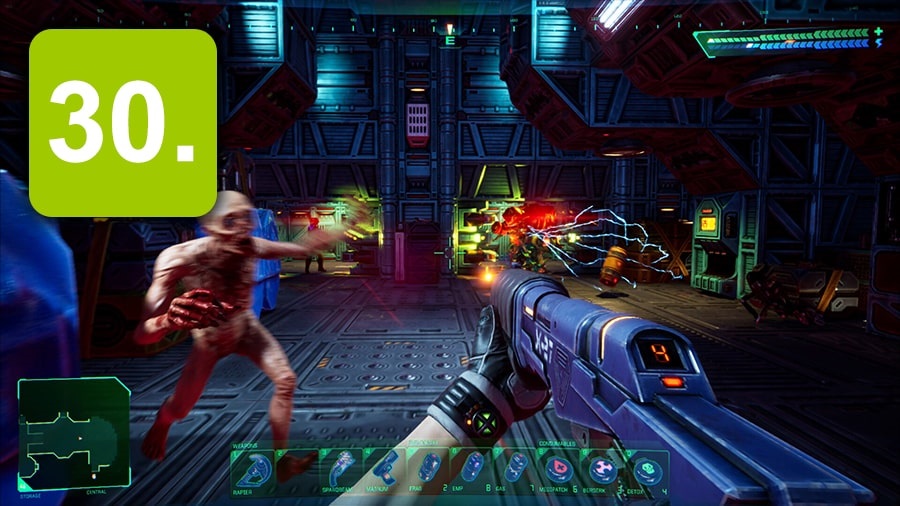 System Shock remake; screenshot