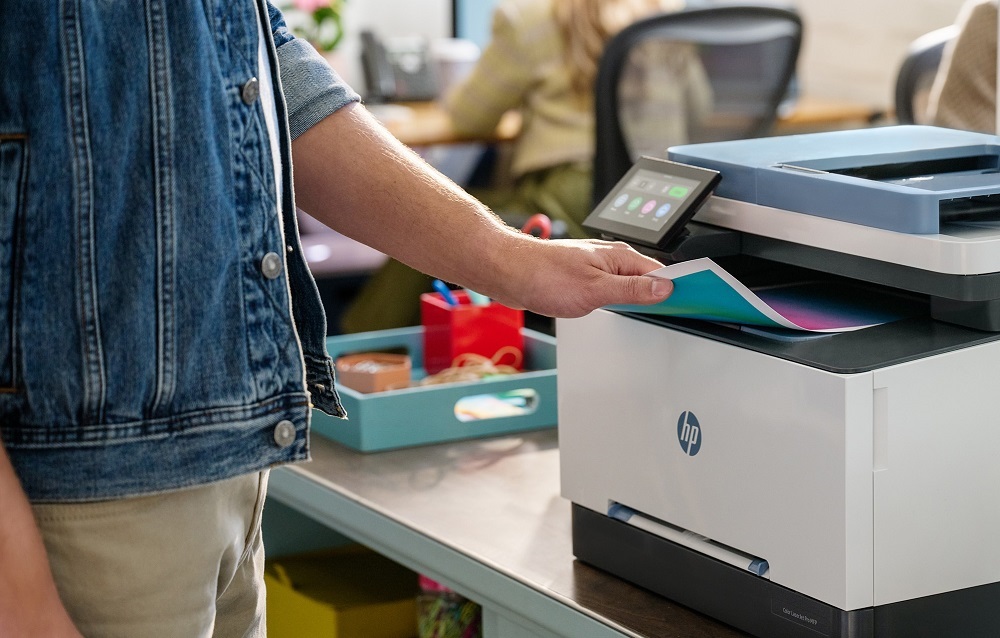 HP colour LaserJet Pro MFP 3302fdw laser printer