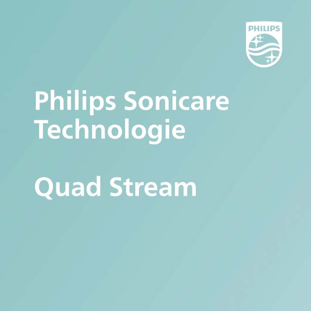 Quad stream technológie ústnej sprchy Philips Sonicare Power Flosser Portable HX3826/33