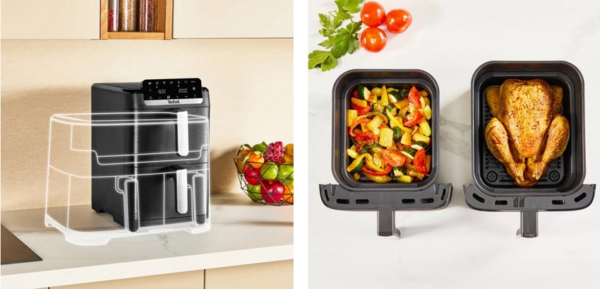 Tefal EY7528E0 Easy Fry Crispy Stack recenze