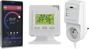 Wi-Fi-Thermostat für Gasheizkessel