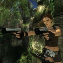 Lara Croft nach einem großen Grafik-Upgrade