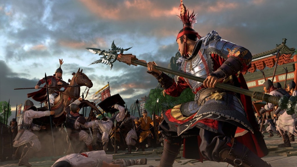 Total War: Three Kingdoms; wallpaper: hrdinové