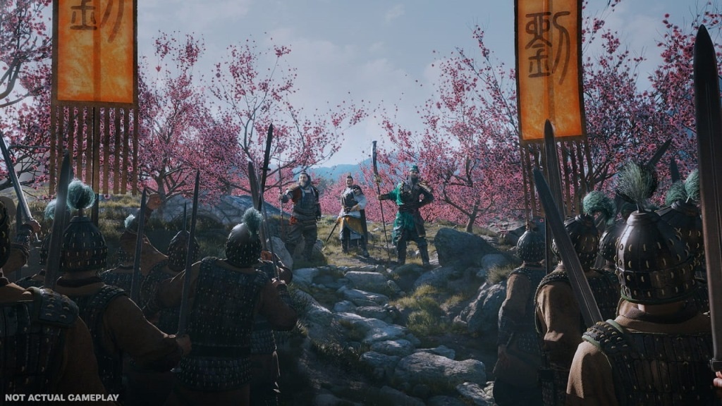 Total War: Three Kingdoms; screenshot: příprava na bitvu