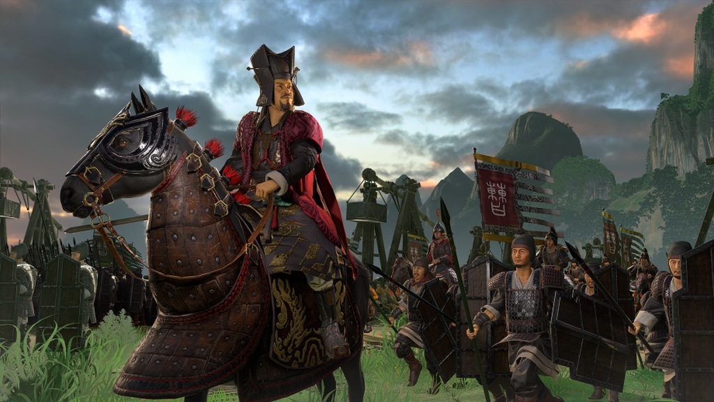 Total War: Three Kingdoms; screenshot: vojevůdci