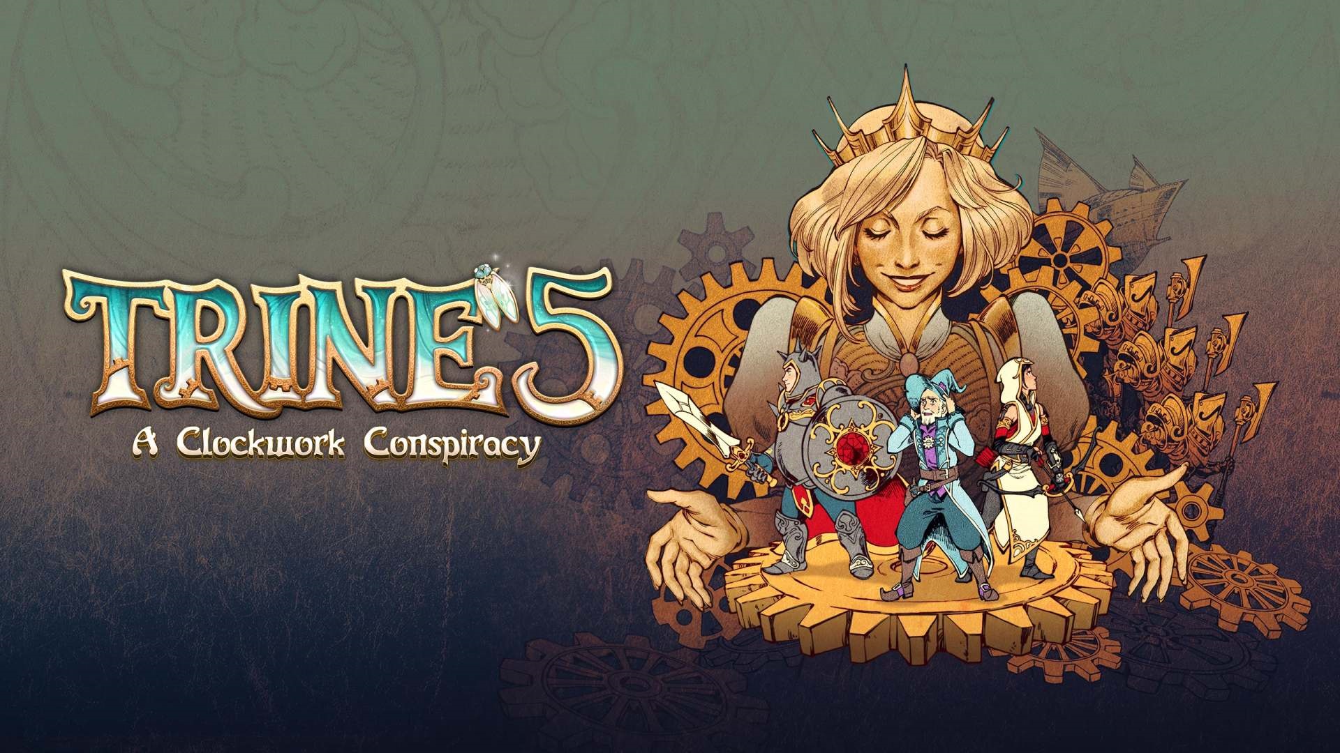 Trine 5: A Clockwork Conspiracy; screenshot: cover
