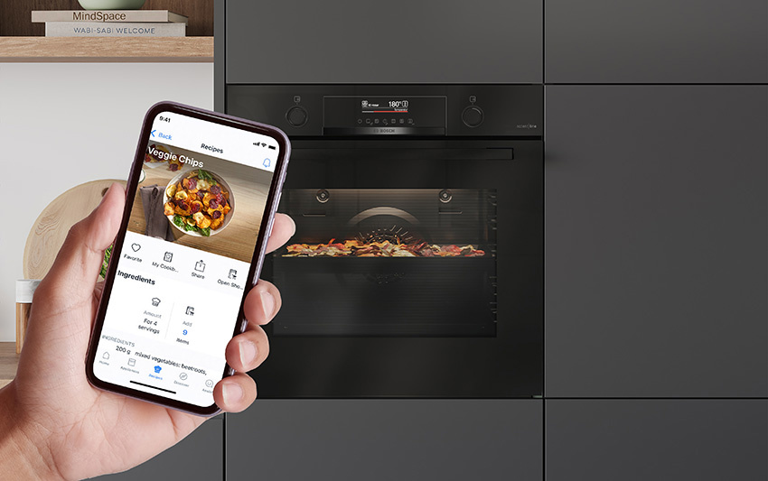 kavovary Bosch s technologií home connect