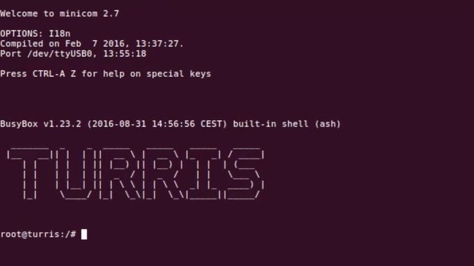 OpenWrt - operační systém routeru Turris Omnia