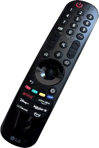 Univerzální ovladač na televizi LG