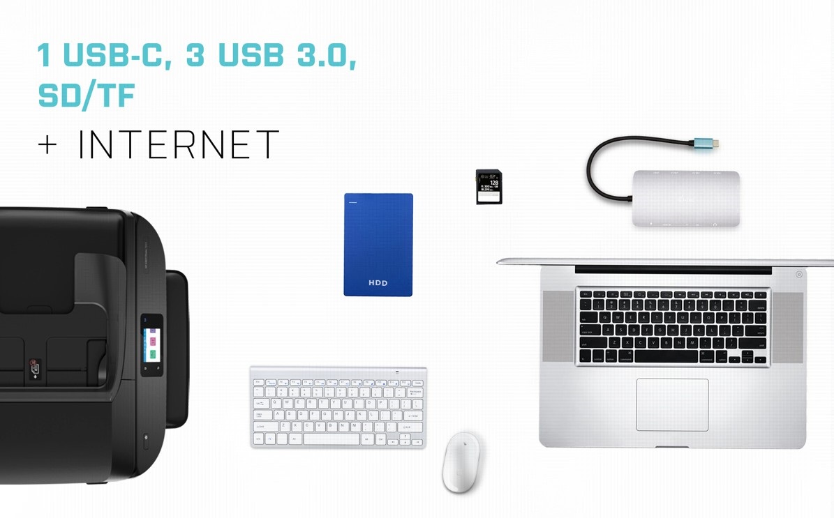 I-TEC USB-C Metal Nano Dock HDMI/VGA with LAN
