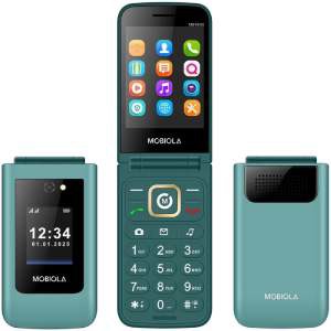 véčko telefon zelený