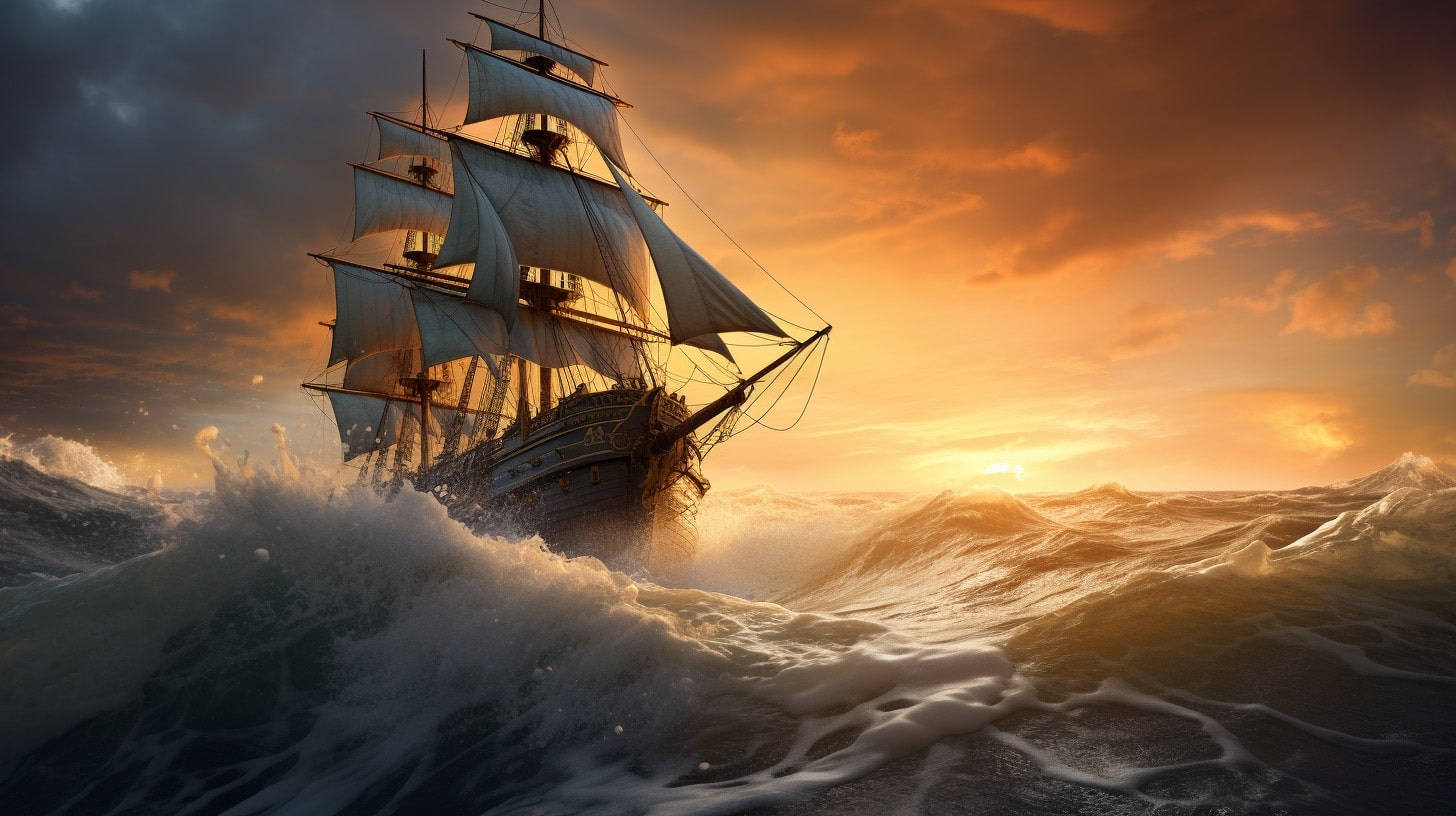 Midjourney - objevení ameriky