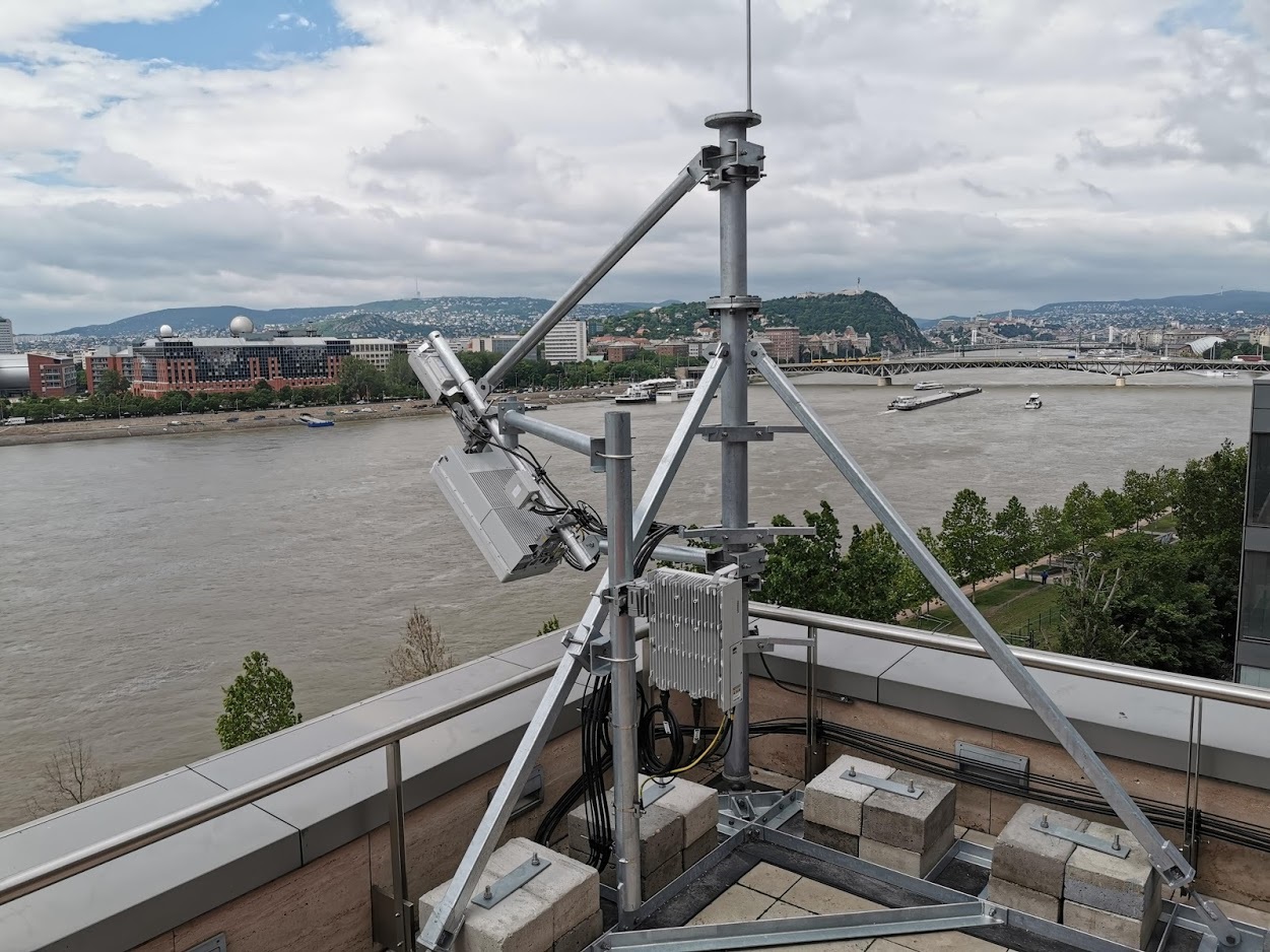 A Vodafone első budapesti 5G állomása