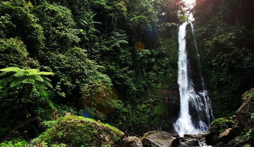 Vodopády Gitgit Bali