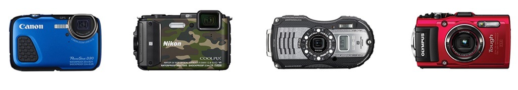 Vodotesne-kompaktni-fotoaparaty-Canon-Nikon-Olympus-Pentax