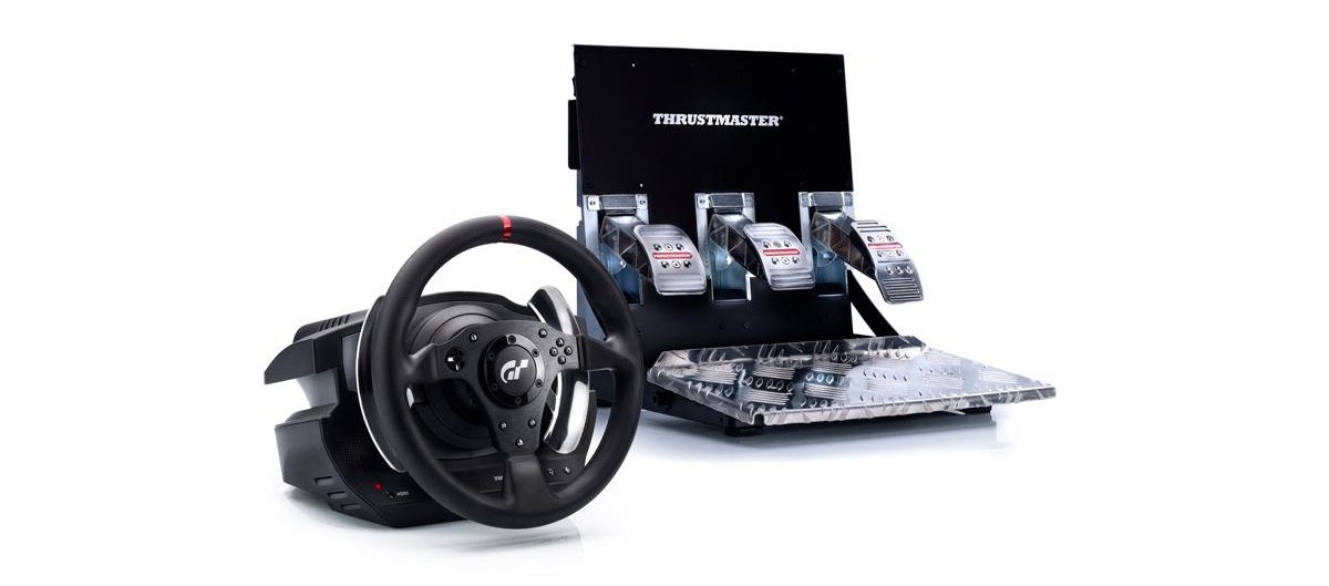 Realistický zážitek z jízdy s volantem a pedály Thrustmaster T500 RS