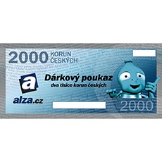 Dárkový poukaz Alza.cz 2000 Kč