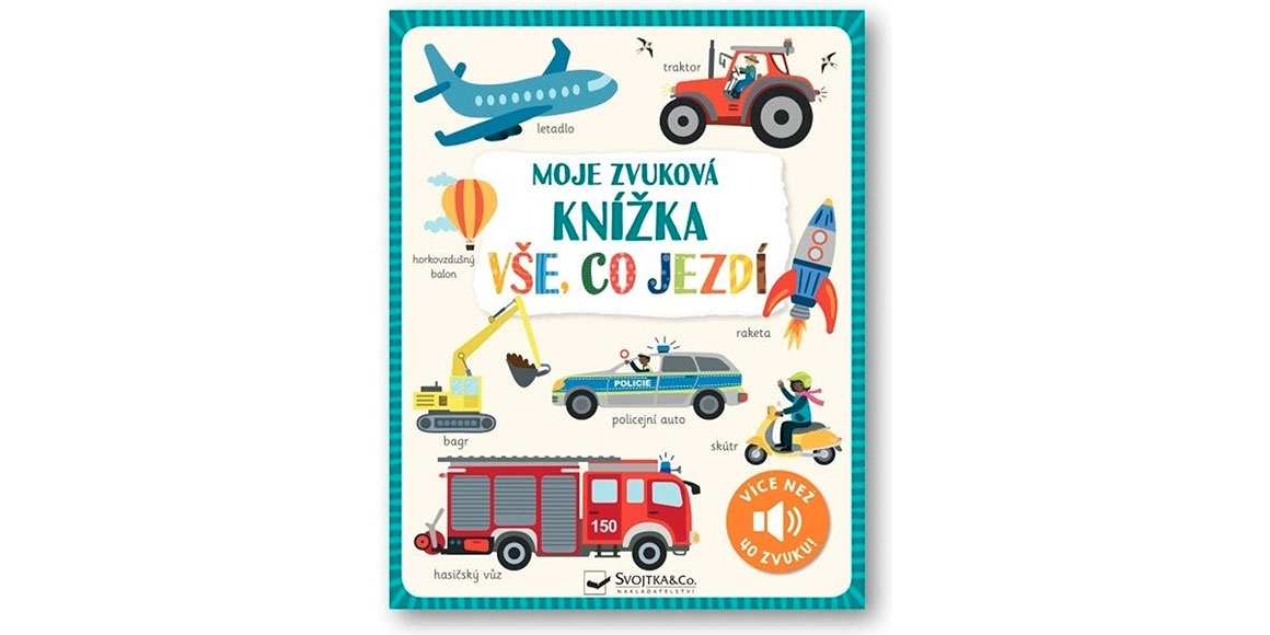 Moje zvuková knížka Vše co jezdí