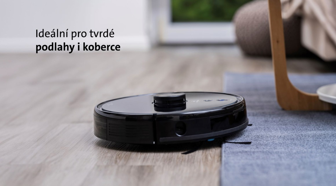 Výkonné robotické vysavače ETA