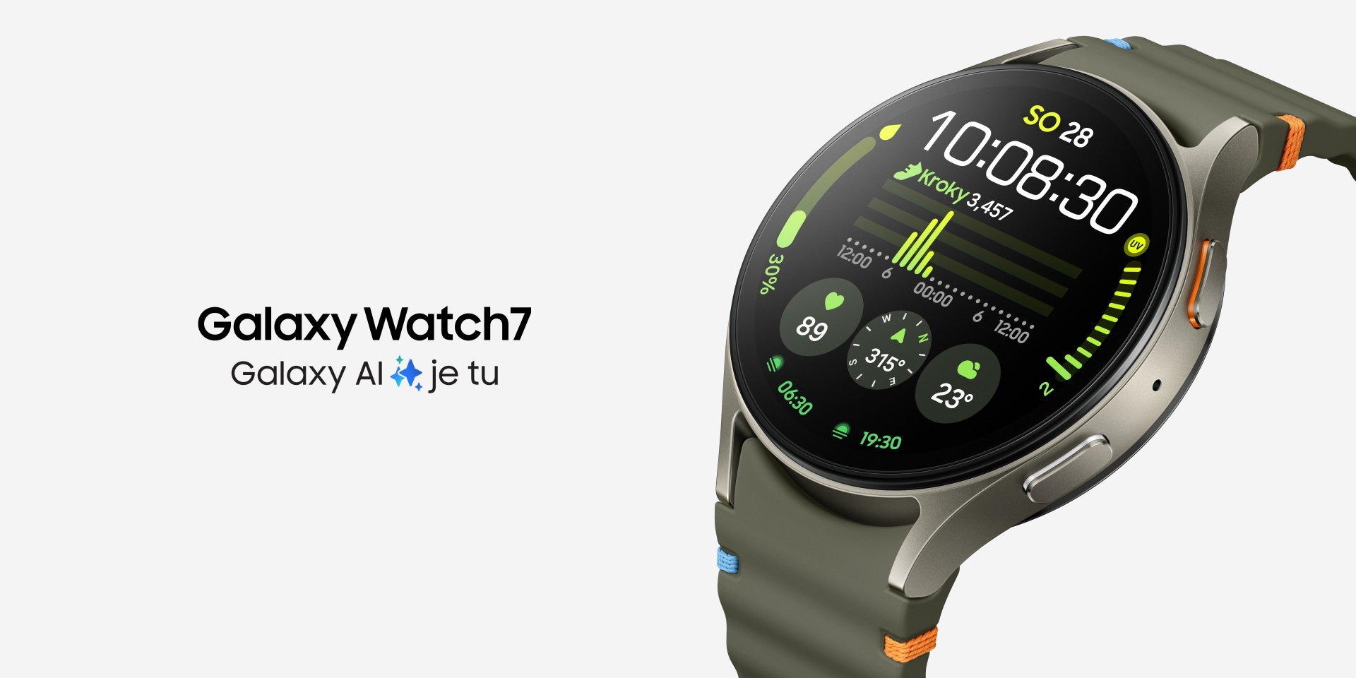 Chytré hodinky Samsung Galaxy Watch7