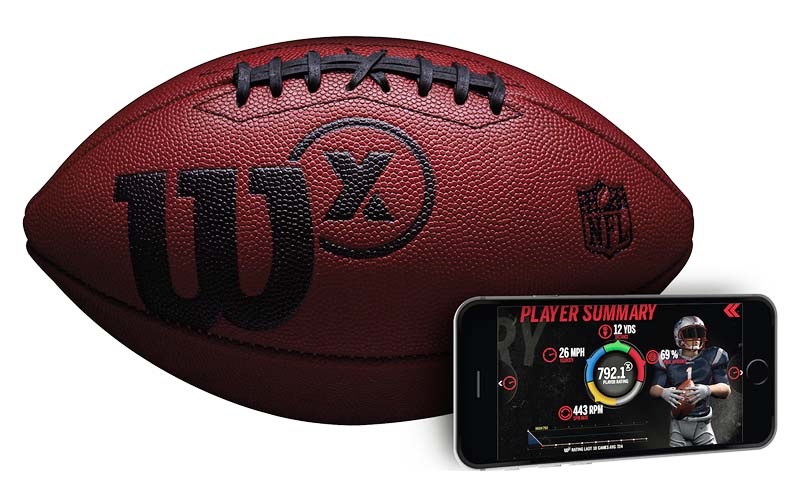 Wilson X Connected Football, inteligentná lopta pre americký futbal