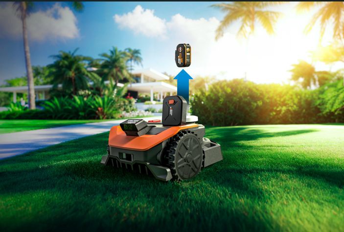 WORX Landroid Vision Cloud RTK Cloud navigace bez antény zahrada